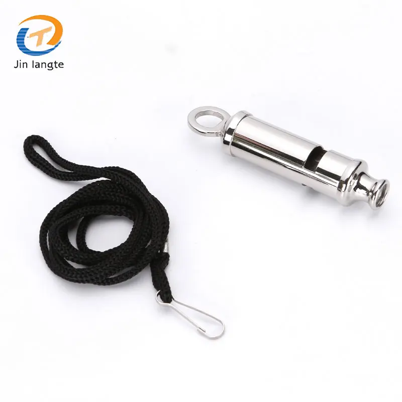 Высококачественный медный безопасный свисток для собак на заказ со шнурком новейший металлический