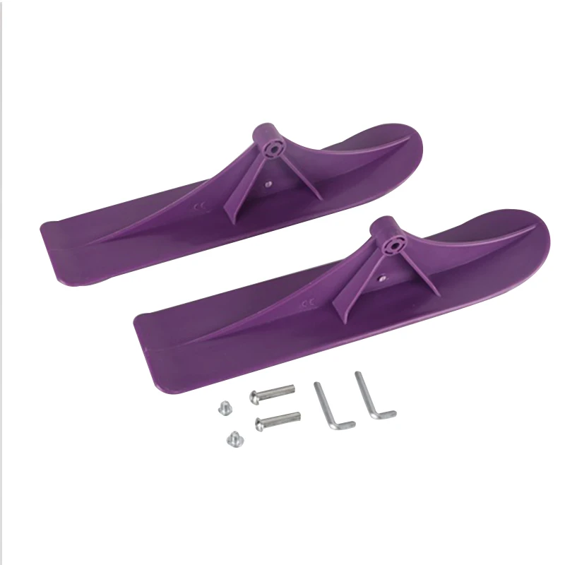 2 in 1 Skateboard wheels switch snow scooter adult Winter Snow Ski Sledge Toy Scooter