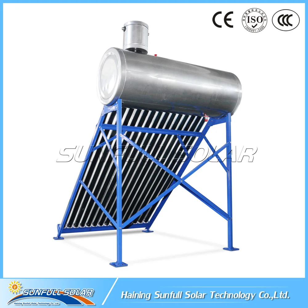 
Latest Technology 15 Vacuum Tube Non-pressurized Solar Water Heater DIY 