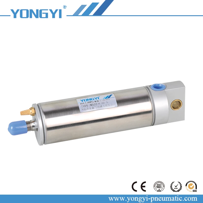 Мини-цилиндр из нержавеющей стали серии MA MA25 * 25