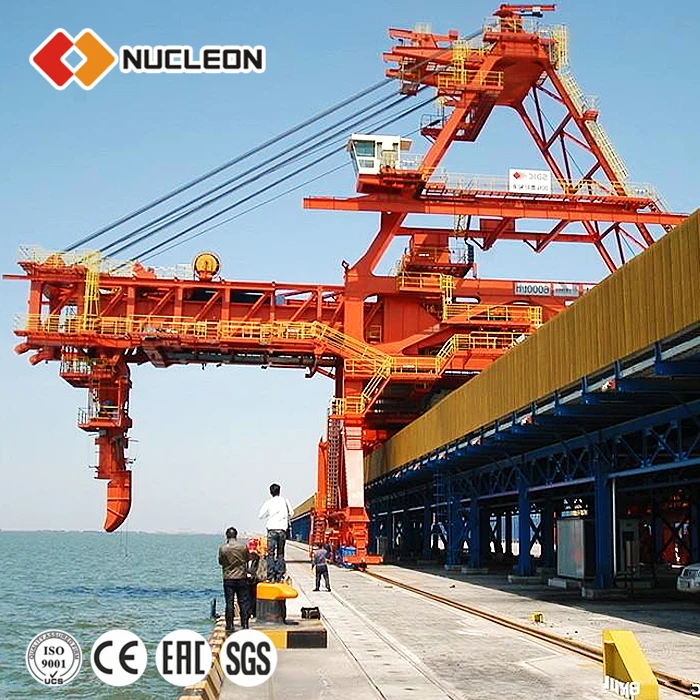 
Nucleon Mobile Harbour grad Ship Unloading Crane 95ton 
