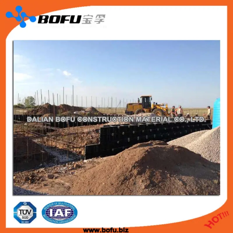 plastic formwork, best choice to replace plywood formwork