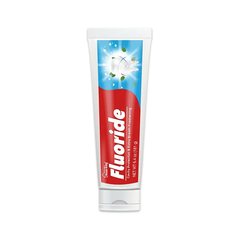 Wholesale Private Label Anti-cavity Fluoride Toothpaste with Toothbrush