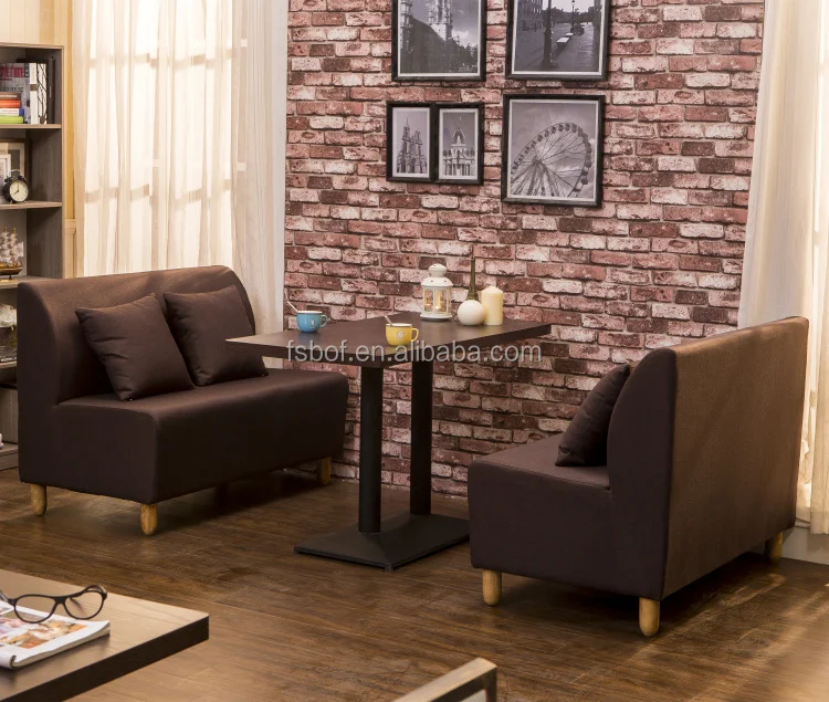 Cheap Cafe Shop Furniture Set Diner Fast Food  Bistro Dance Furniture Deli Shop Grill Fries Restaurant Shop Furniture