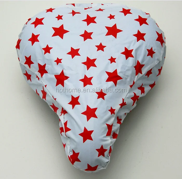 Симпатичный цветочный чехол для велосипеда