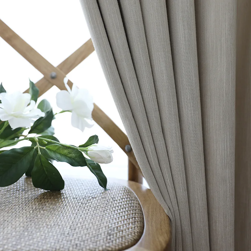 Современный дизайн, затемняющие оконные шторы для украшения помещений