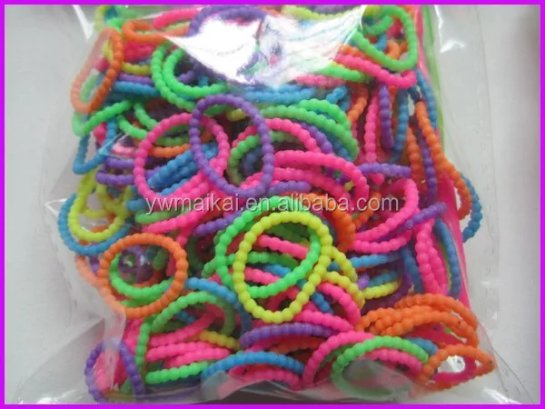 
Russia Federation hot selling cheap diy bubble loom bands for kids 