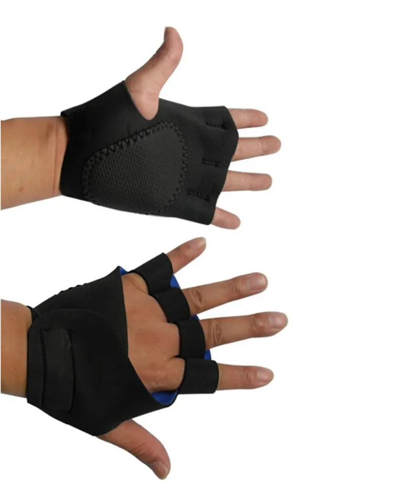 Gym gloves Elastic Neoprene Palm Hand Protector Padded Gloves