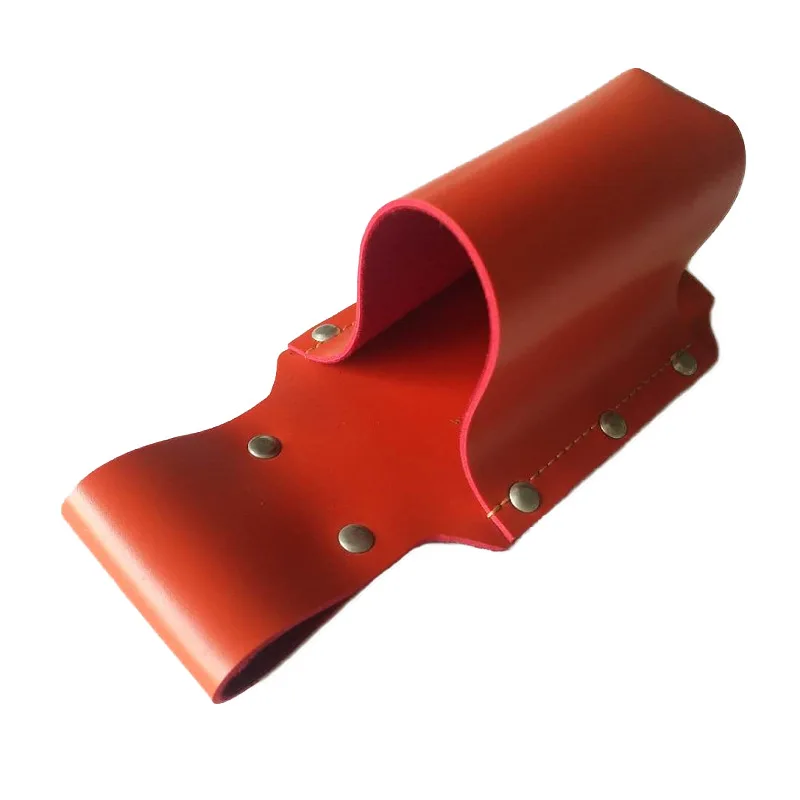 Boshiho Good Quality  PU Leather Beer waist Bag Can Sleeve Beer Waist Bag Support Customize