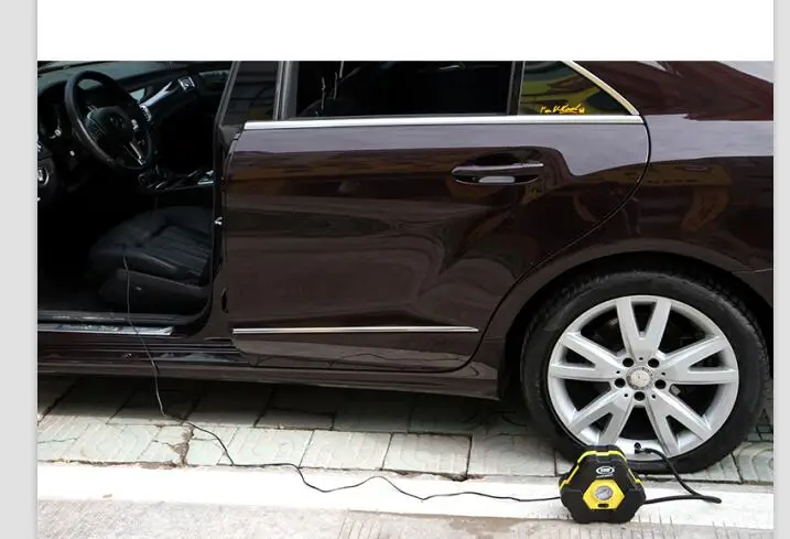 NEW Portable Mini Electric Air Compressor For Car Tire Inflator Pump