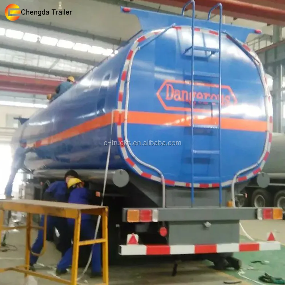 3 compartments 3 axles stainless steel oil tanker trailer 10000 gallon water tank truck