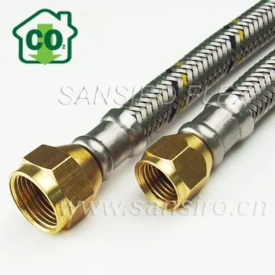 
LPG Gas Hose, NBR inner tube and stainless steel wires braided 