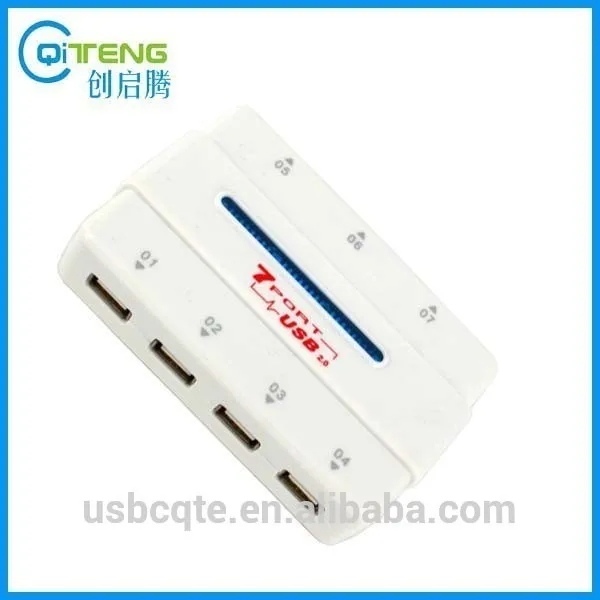 Usb 2.0 7 разъём(ов) с из светодиодов легкой концентратор, цена со скидкой USB 2.0 концентратор с из светодиодов свет