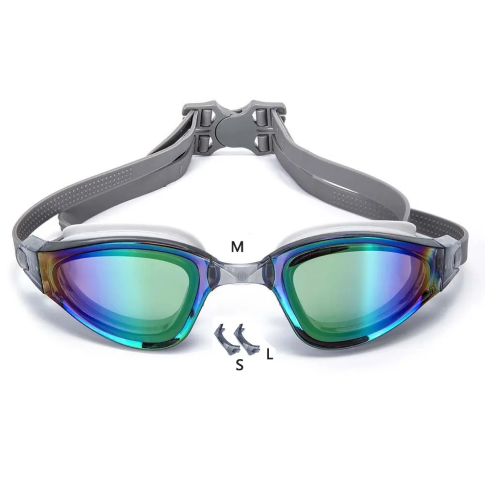 Высокое качество большая рамка Водонепроницаемые силиконовые плавательные очки для взрослых