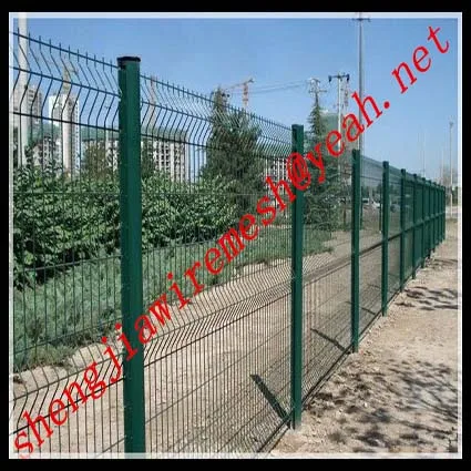 Heavy Gauge PVC Coated Welded Wire Mesh Fence, Real manufacturer