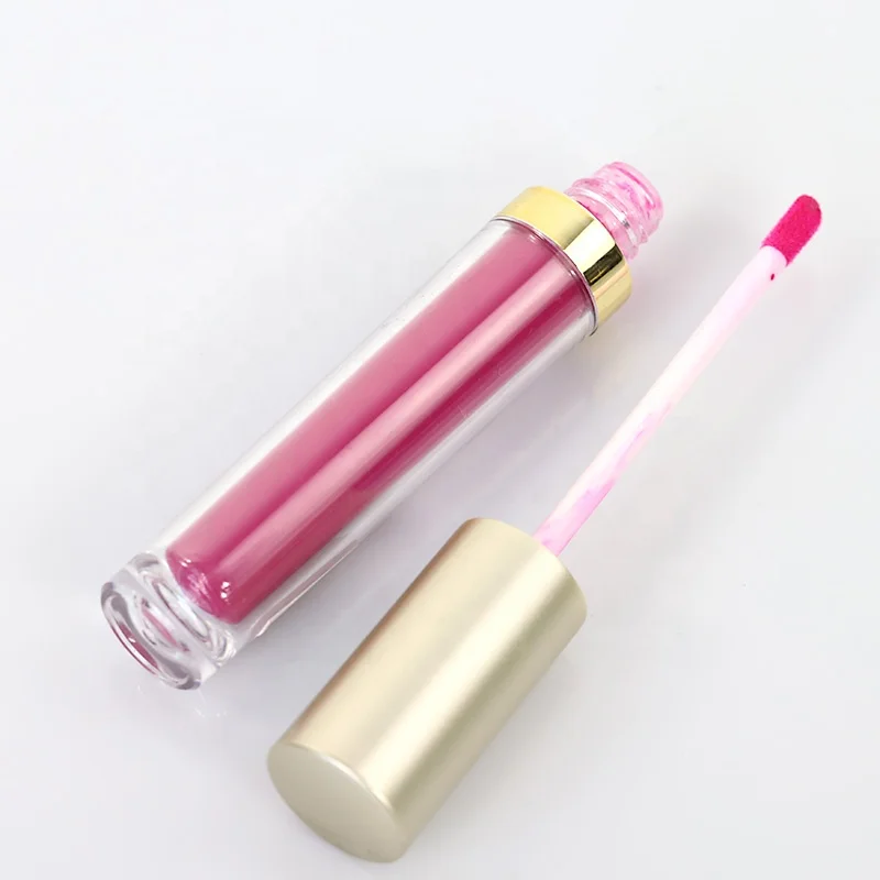 BSCI Certification Vendor Custom Wholesale  Organic Glitter Waterproof Own Brand Label Lipgloss Bubble Gum Lip Gloss Gel