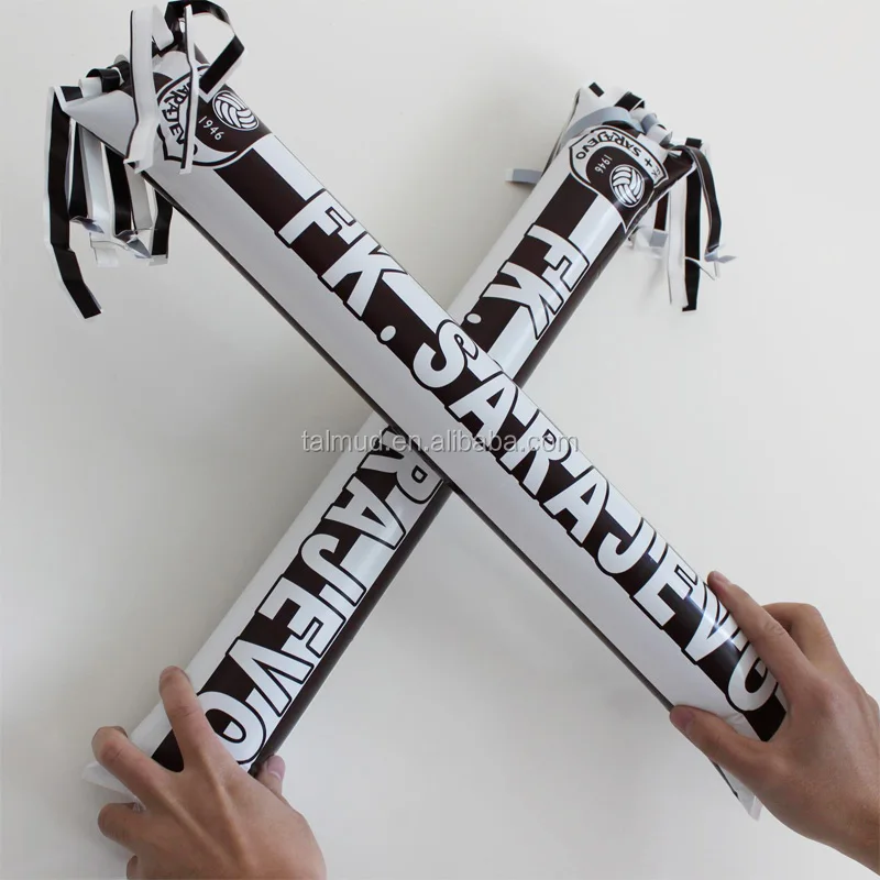 
World Cup Fan Hand Usage Inflatable Stick With Custom Logo 