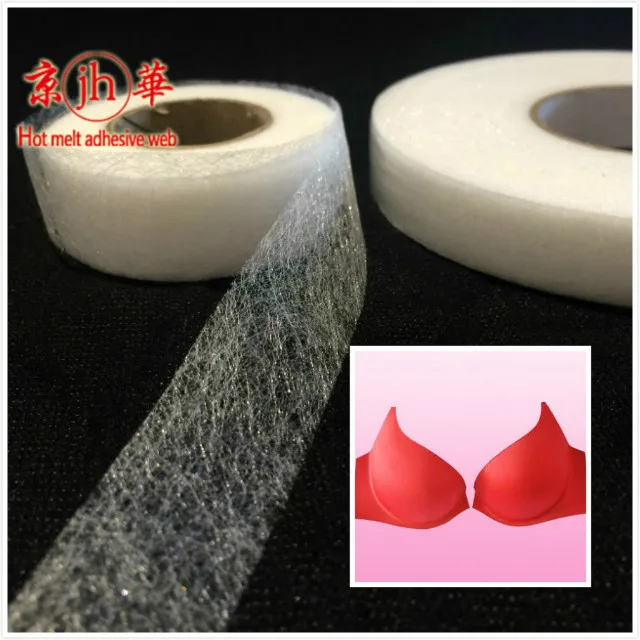 Double sided fusible interfacing/100%PA glue hot melt adhesive spray on no sew fusible adhesive