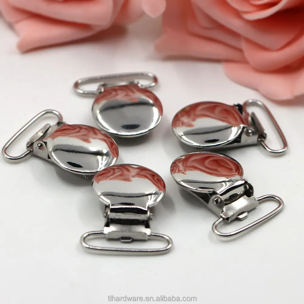 nickel plate butterfly metal clipboard clips for clothing