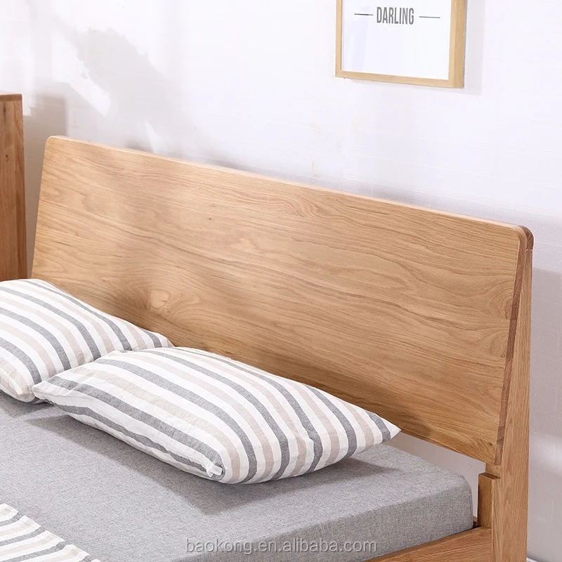 Modern Solid Wood Queen/King Size Hotel Bed