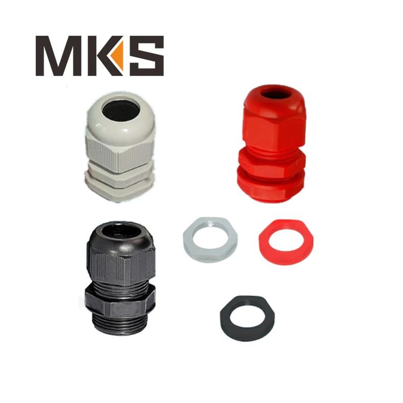 PG9 black high quality plastic cable gland pvc