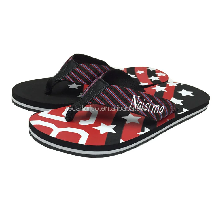 
Colourful Rubber Manufacturers Double Color Printed Eva Slipper for men 