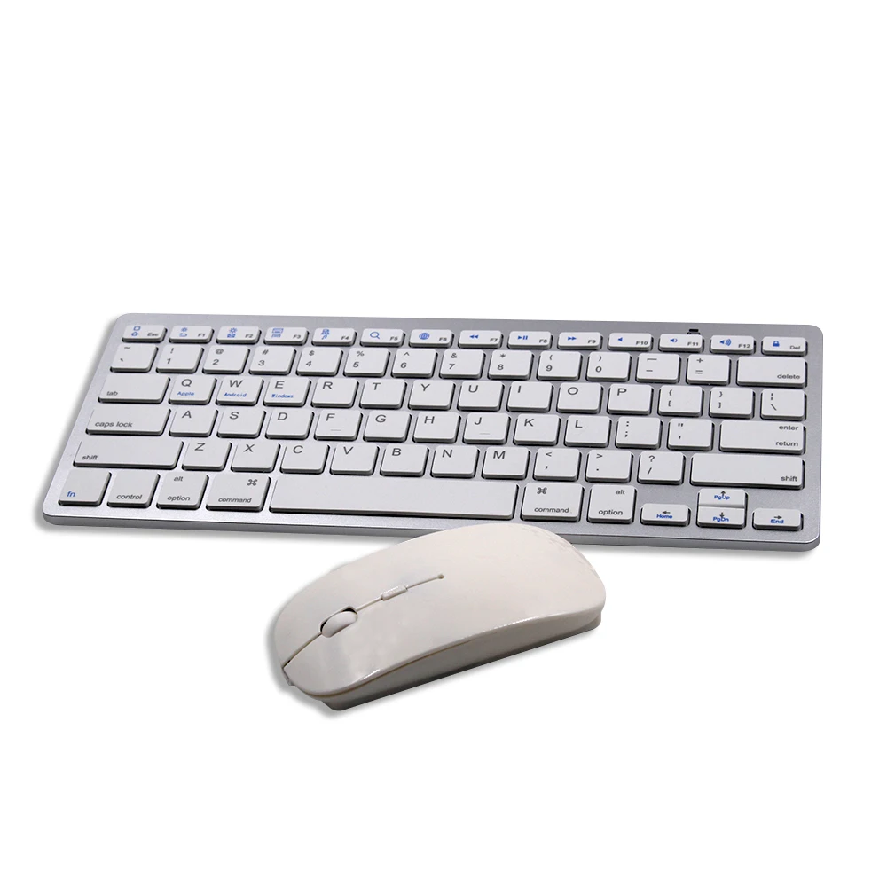 2,4 г красивые мини беспроводная клавиатура и мышь