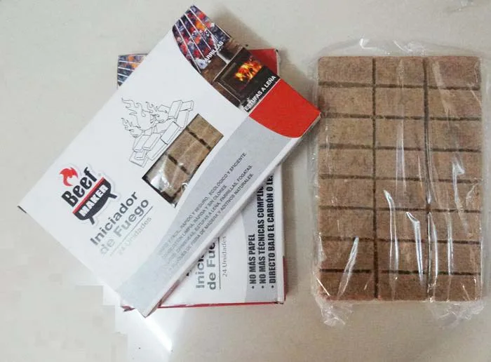 Instant Light Sawdust Paraffin Wax Wood BBQ Camping Fire Starter Cubes