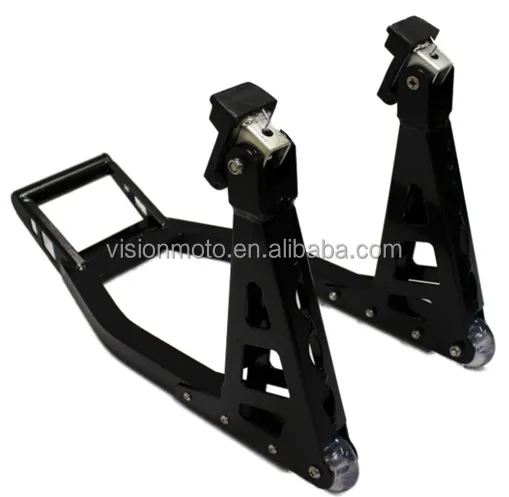 High weight capacity black aluminium paddock stand motorcycle paddock stand motorcycle accessories and spare parts