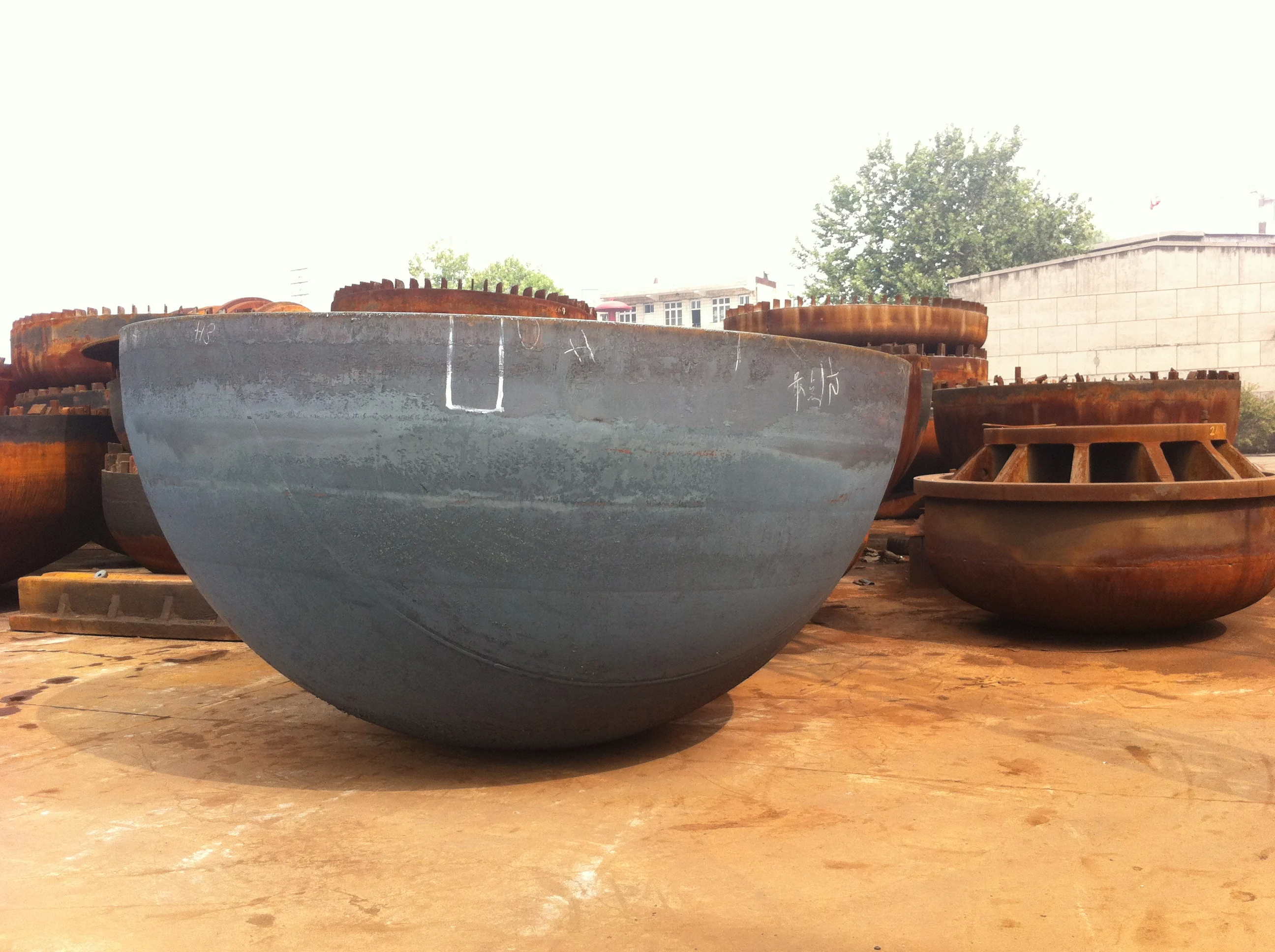 ASME steel hemispherical dished end hemisphere