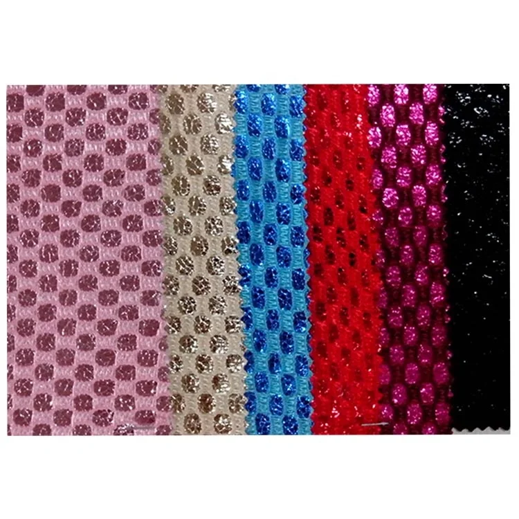 Factory Price Popular Mesh Fabric For lady shoes bags  Fabric Material