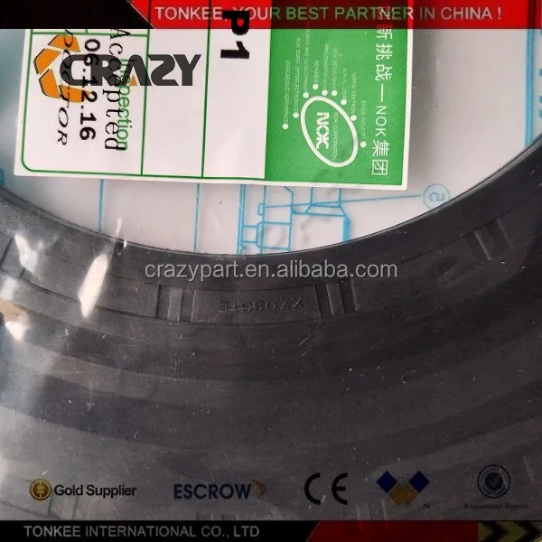 Oil seal for excavator Kobelco SK200-8 YN32W01081P1 YN32W01060P1