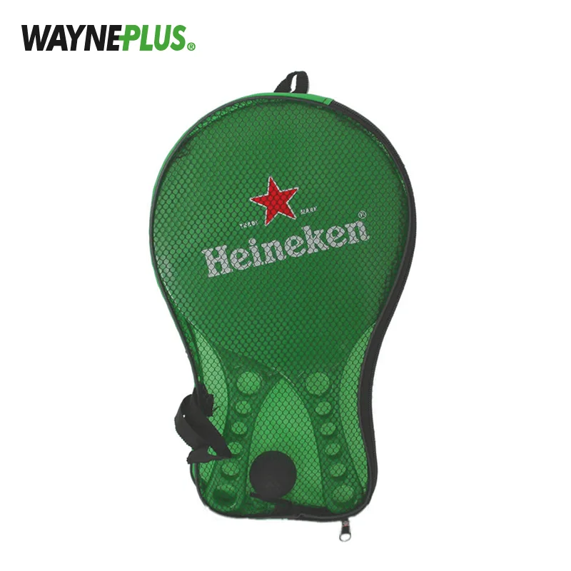 
Customize good quality plastic Beach Ball Paddle Racket Set 