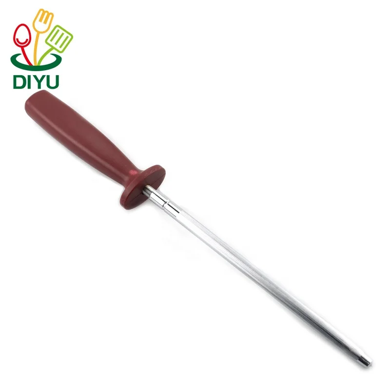 2021 wholesale stainless steel kitchen sharpening tool professional knife sharpener rod