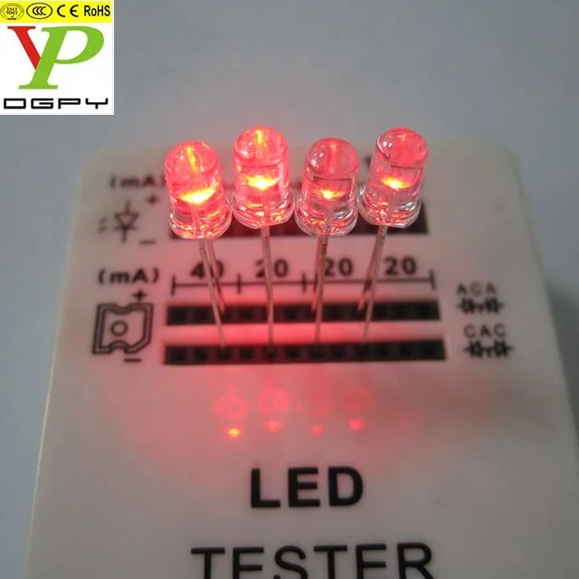 (TOP LED Supplier) 1.5Hz Red Blinking led diode single color flashing 5mm Dip LED ( CE & RoHS Compliant )