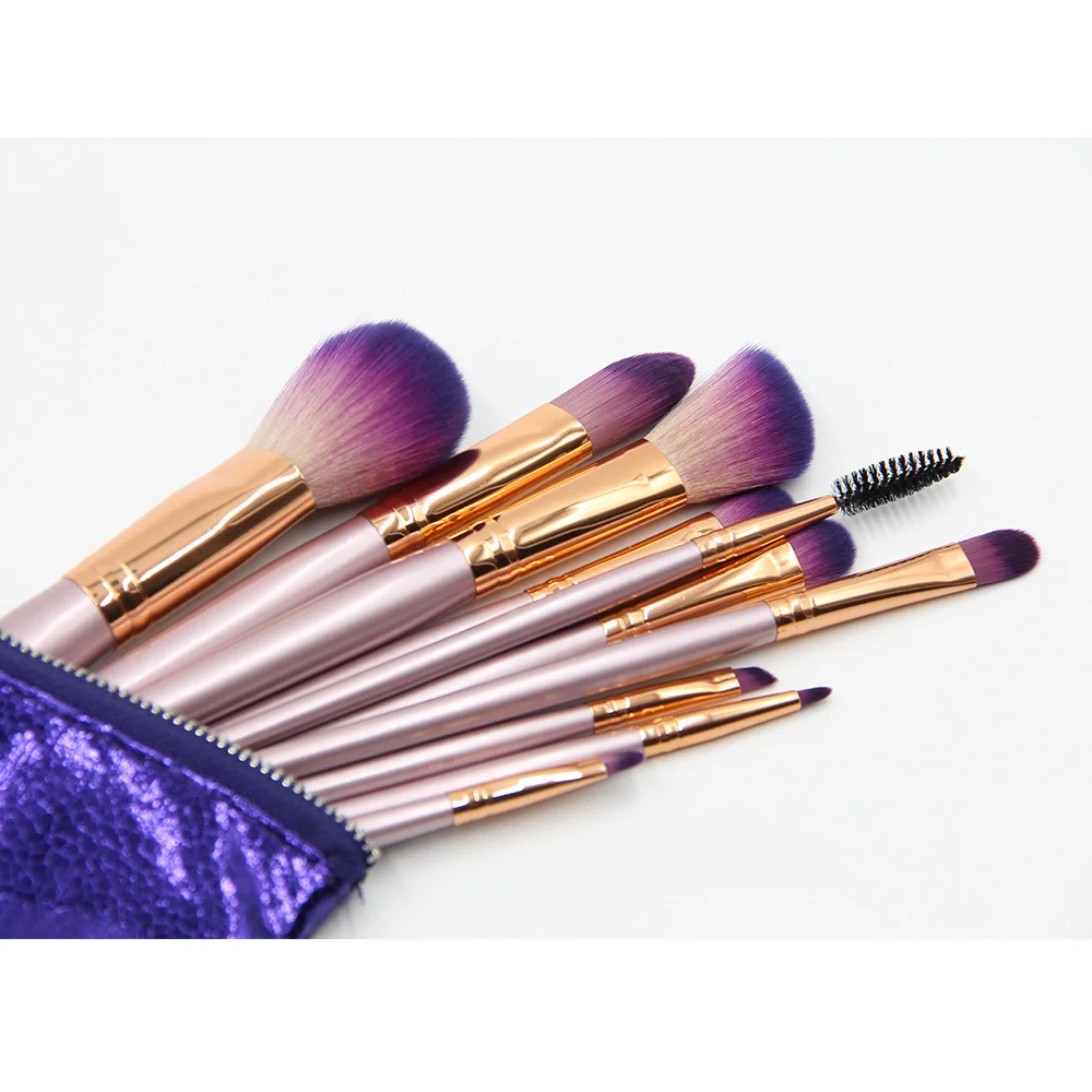
Nylon Hair Top Makeups/Make Up Bamboo Handle Sets 10 Pcs Makeup Brush Set make up brush cleaner mascara brushes 