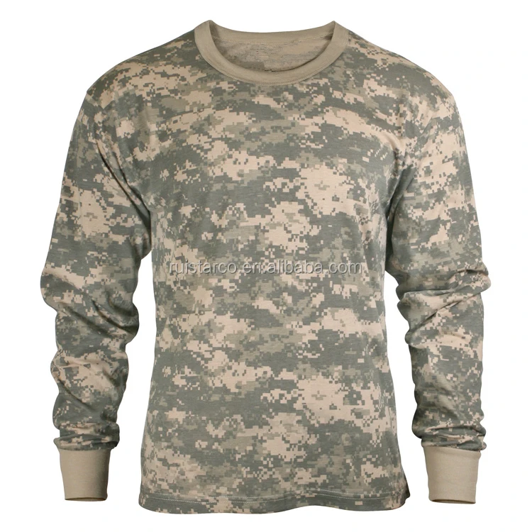 Cotton Camouflage underwear long sleeve