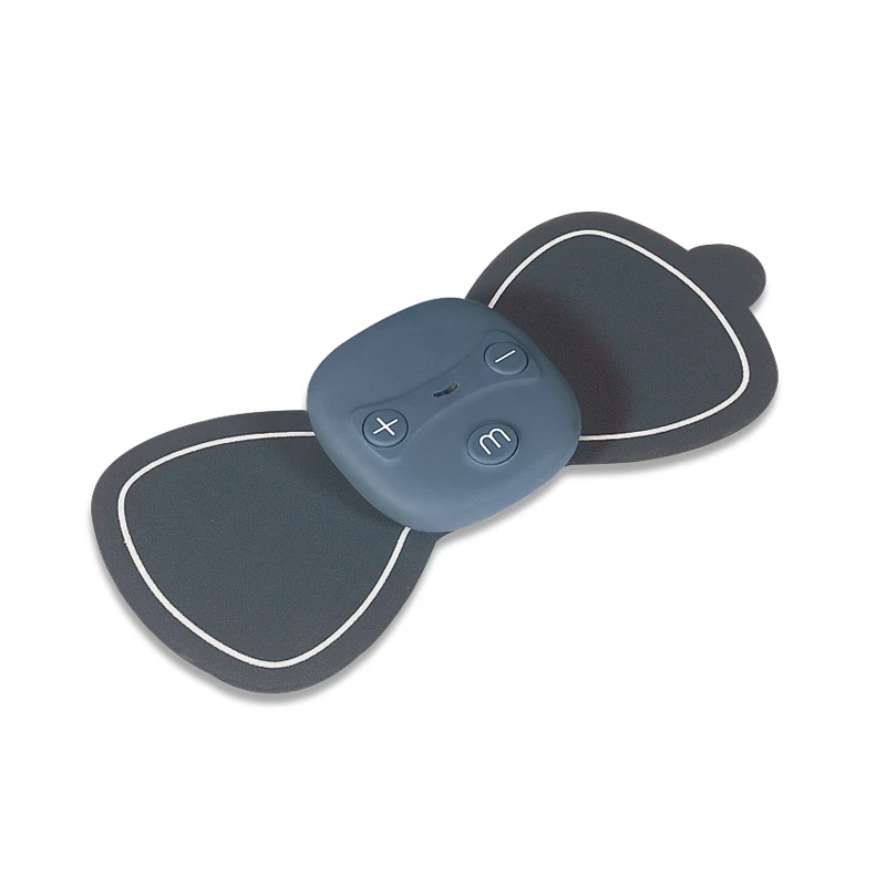 
Mini Silicone OEM vibrating Neck shoulder body foot leg back hand Muscle stimulator electric ems massager 