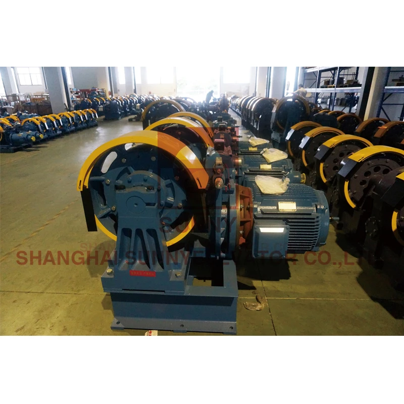 Geared Traction machine for Lift Machines with Gear Motors TMYJ 300