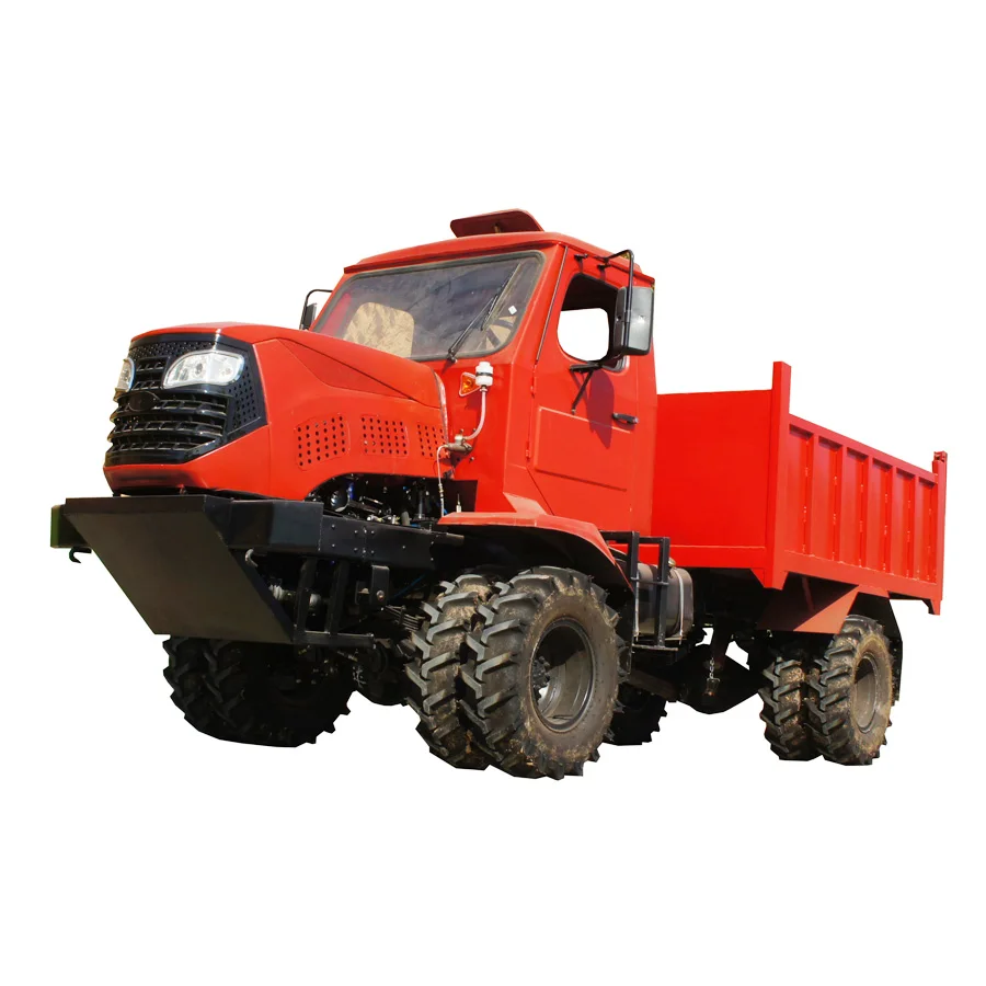 4WD articulated steering palm oil garden tractor
