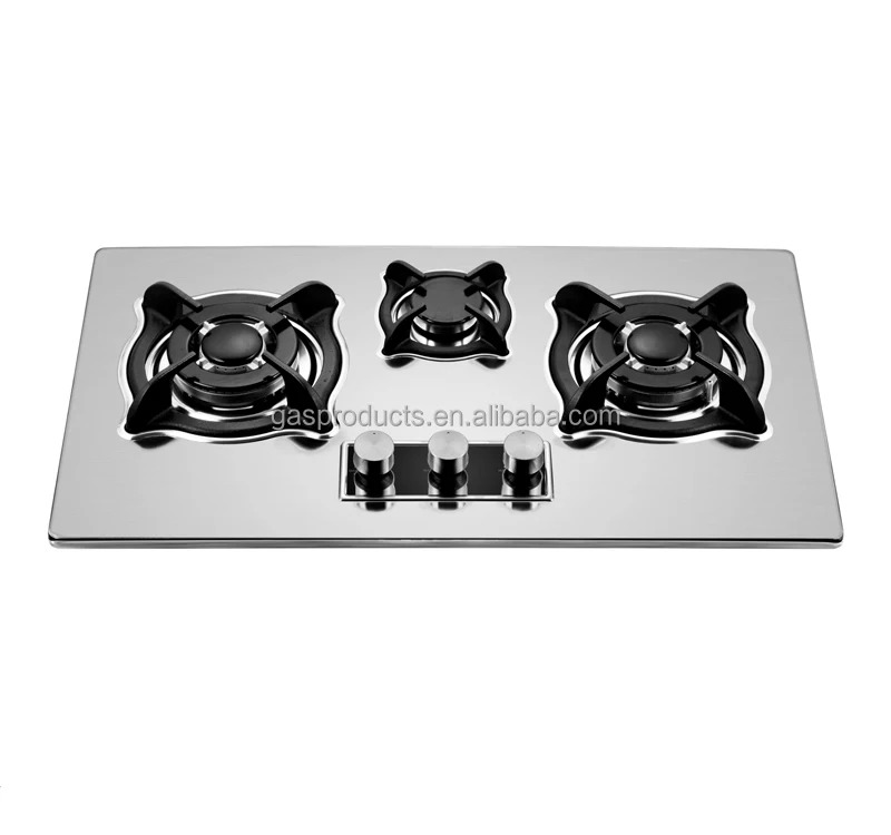 Build In Gas Stove 3 Burner For Home Appliance