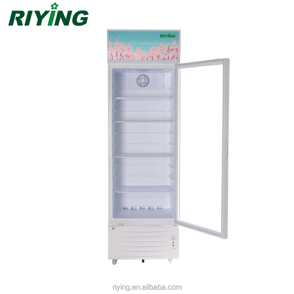 238 Liter No Forest Free Upright Showcase Display Cooler Fridge Refrigerator LG-238NF
