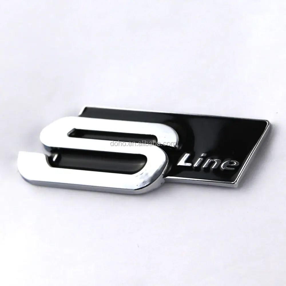 New model Custom Chrome plastic ABS car badges emblems and auto car logo metal emblems badge factory