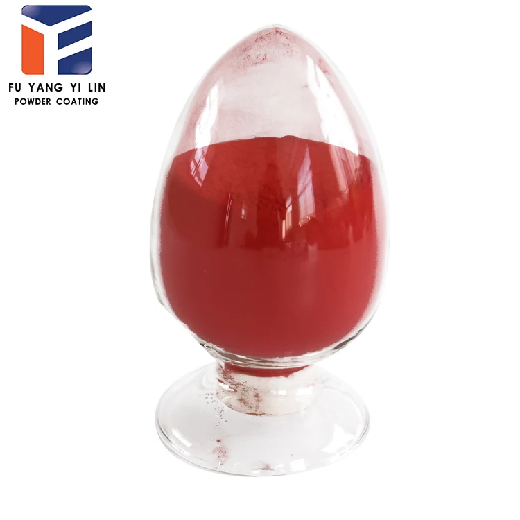 Крытый Использовать Красный Глянцевый Покрытием Порошка Эпоксидной Смолы