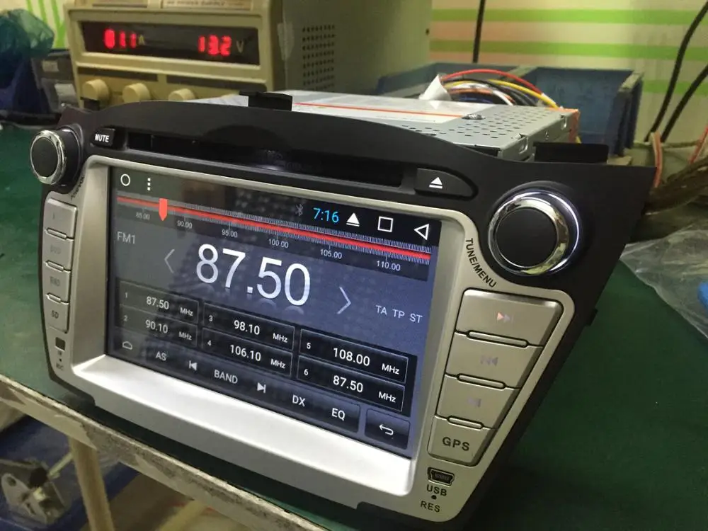 UPsztec Android 11 Car DVD Player for HYUNDAI ix35 Series with  GPS and Internet Option