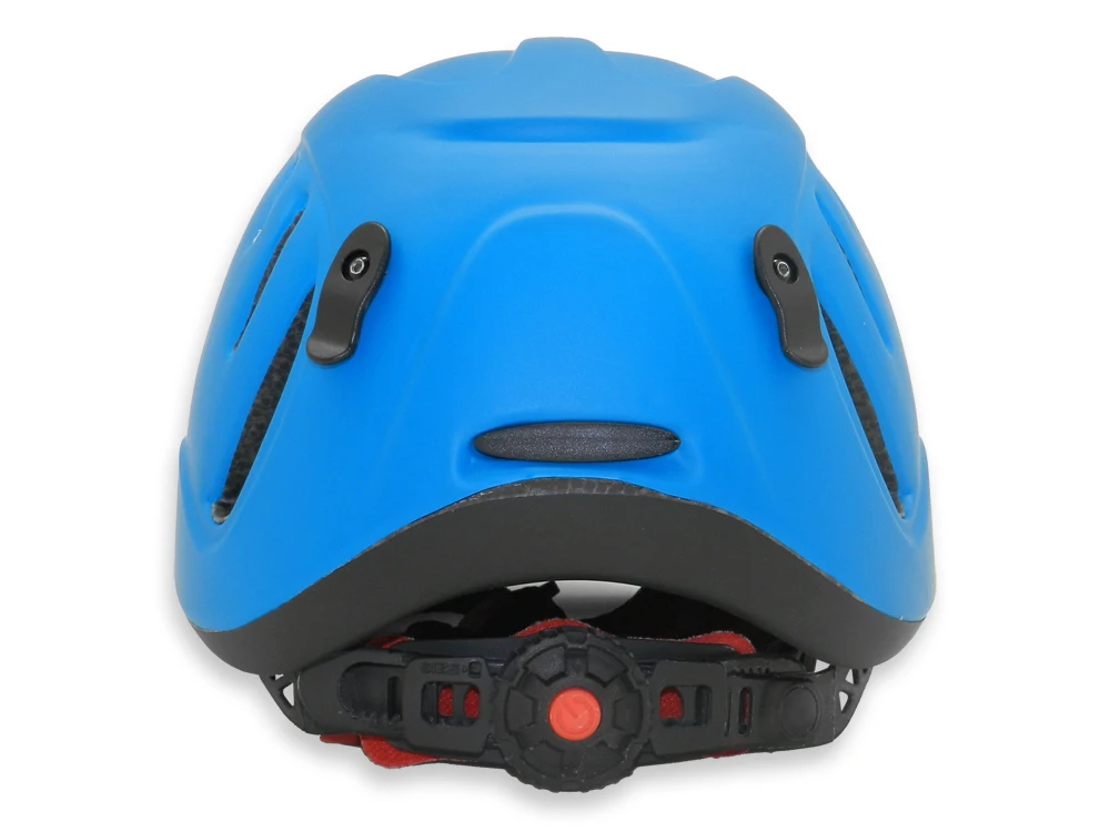 Outdoor climbing equipment Carving Rappelling Helmet with Headlamp