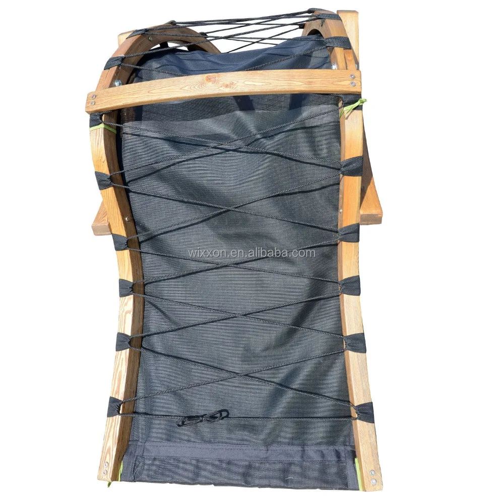 Garden Patio Wooden Helicopter Swing Chair