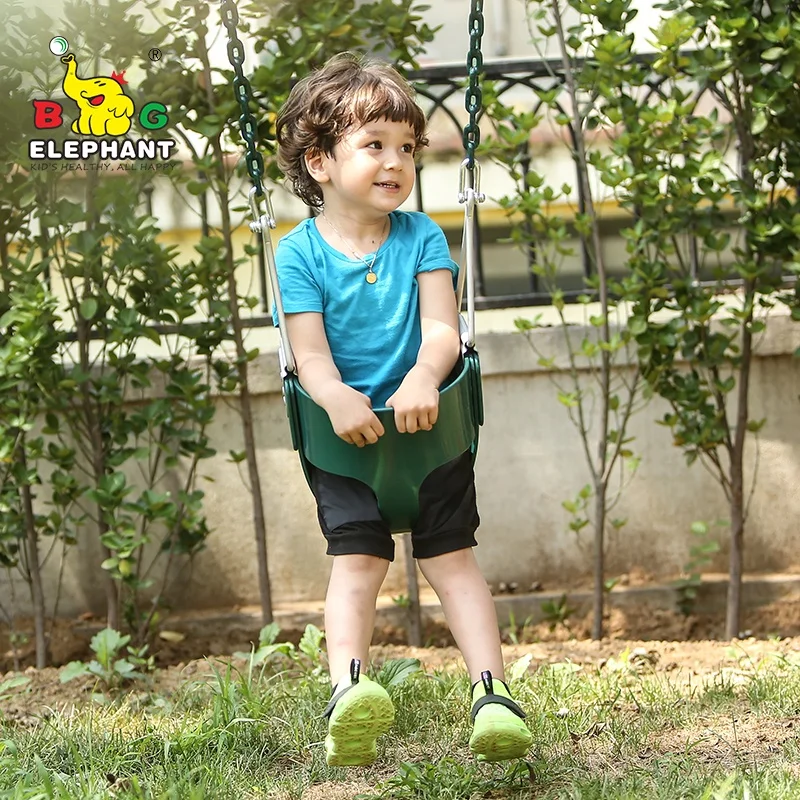 
Outdoor Extra Duty Kid Full Bucket Toddler Swing with Real Export Customs Data 
