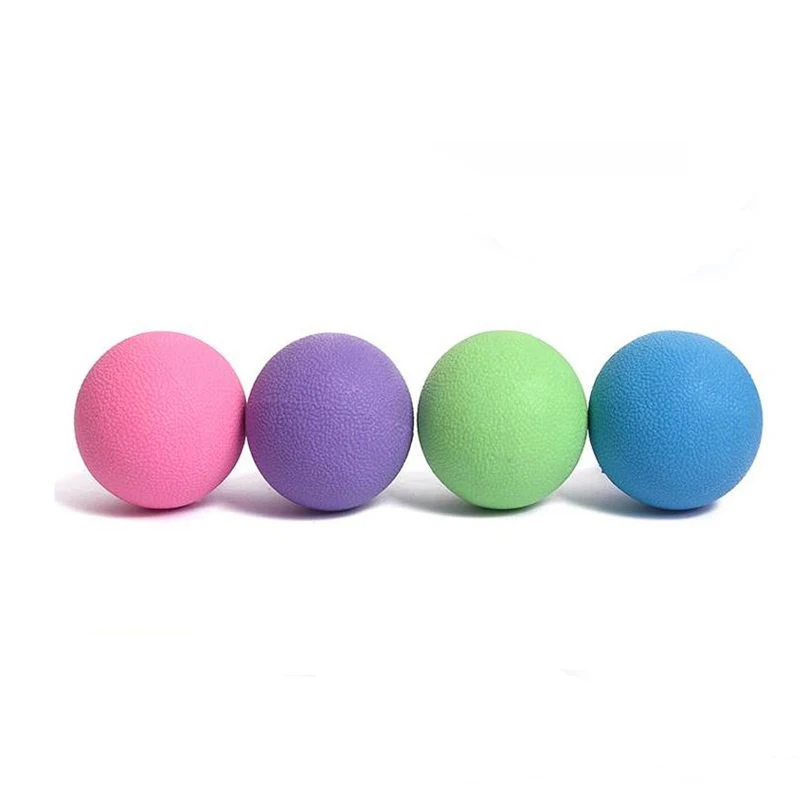 Silicone Massage ball hard Single lacrosse ball  fascias ball