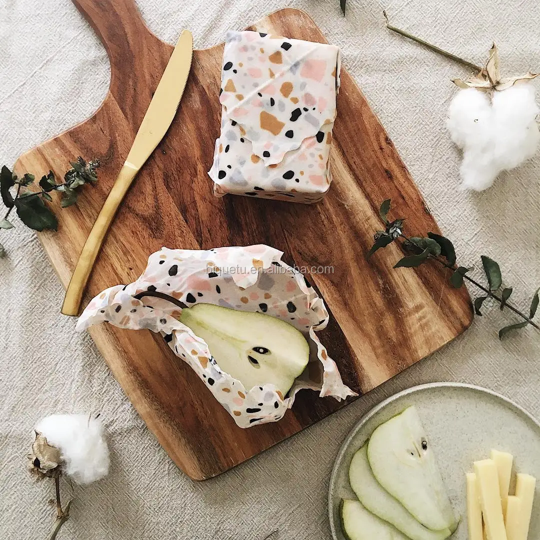 Ноль отходов в горшки пчелиный воск для сохранения пищи чаша крышка